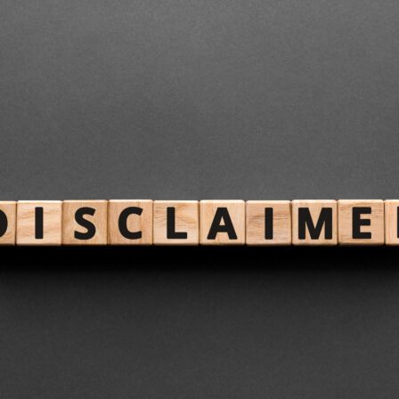 Website Legal Disclaimers